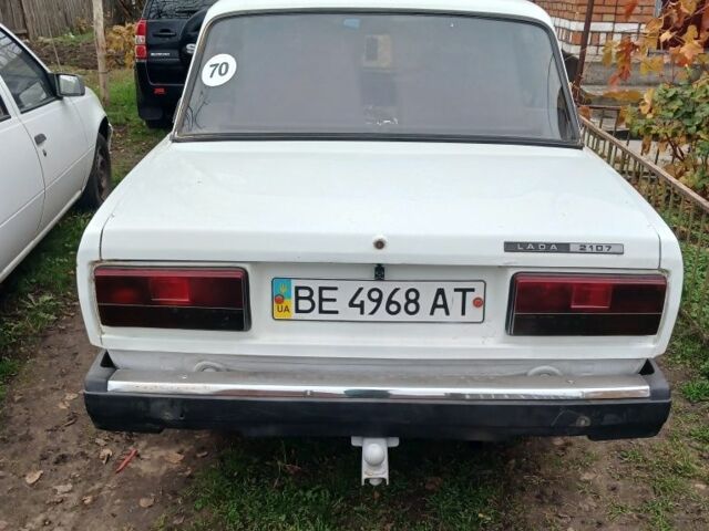 Белый ВАЗ 2107, объемом двигателя 0 л и пробегом 10 тыс. км за 900 $, фото 13 на Automoto.ua
