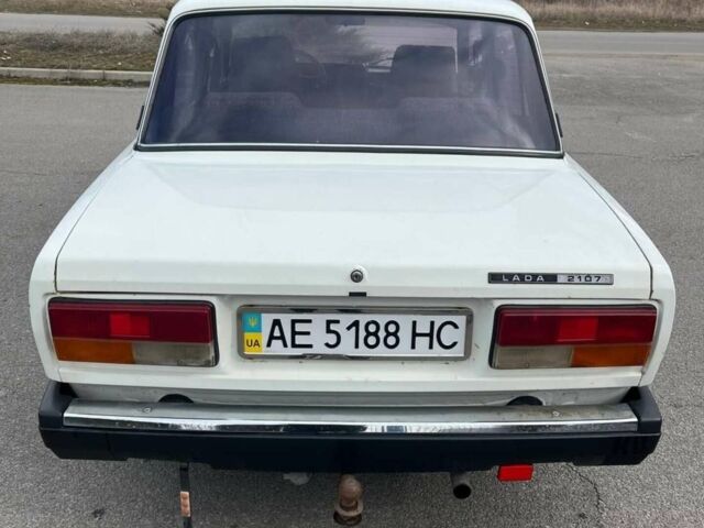 Білий ВАЗ 2107, об'ємом двигуна 1.6 л та пробігом 46 тис. км за 2500 $, фото 3 на Automoto.ua