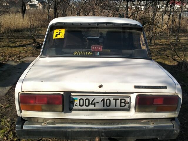 Белый ВАЗ 2107, объемом двигателя 0 л и пробегом 30 тыс. км за 287 $, фото 1 на Automoto.ua