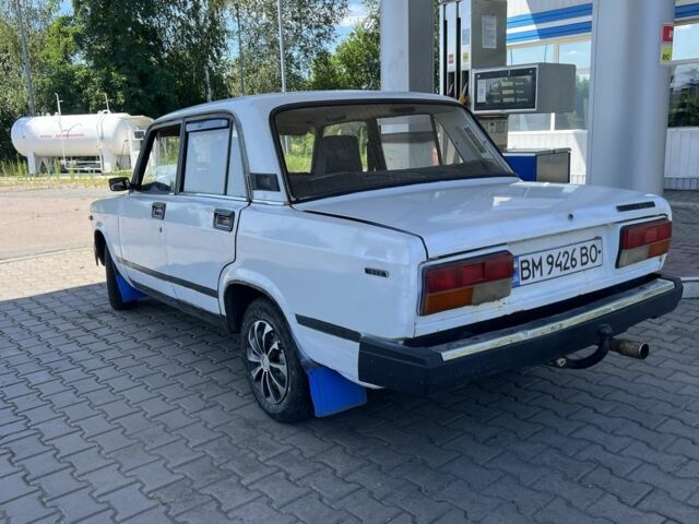 Белый ВАЗ 2107, объемом двигателя 1.5 л и пробегом 140 тыс. км за 601 $, фото 4 на Automoto.ua