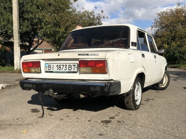 Білий ВАЗ 2107, об'ємом двигуна 1.5 л та пробігом 3 тис. км за 410 $, фото 1 на Automoto.ua