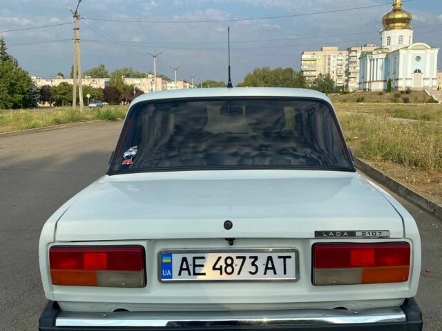 Белый ВАЗ 2107, объемом двигателя 1.3 л и пробегом 150 тыс. км за 1092 $, фото 3 на Automoto.ua