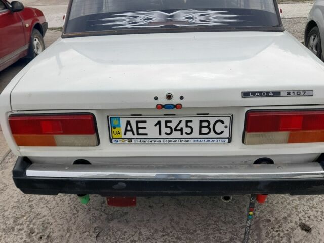 Белый ВАЗ 2107, объемом двигателя 1.5 л и пробегом 44 тыс. км за 1500 $, фото 9 на Automoto.ua