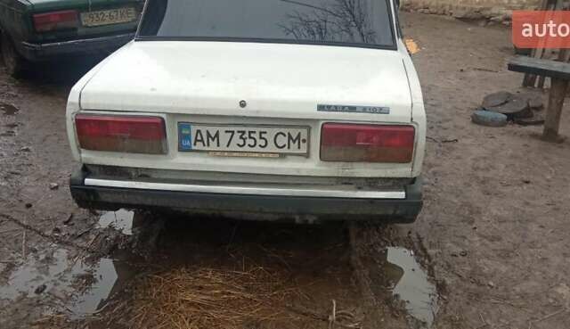Белый ВАЗ 2107, объемом двигателя 1.5 л и пробегом 668 тыс. км за 750 $, фото 5 на Automoto.ua