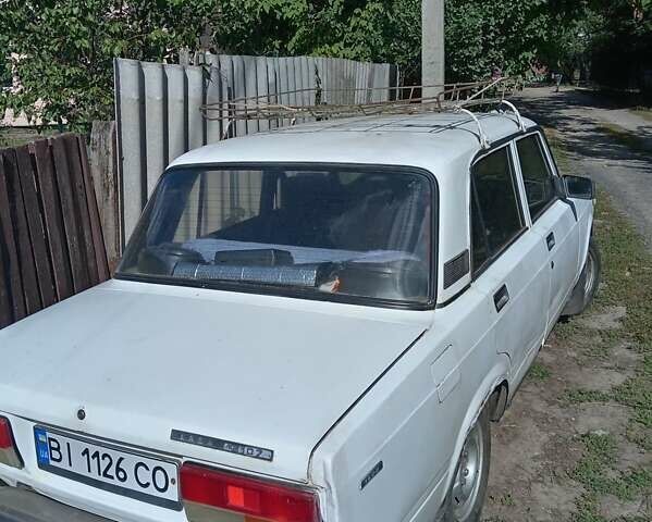 Белый ВАЗ 2107, объемом двигателя 1.3 л и пробегом 95 тыс. км за 500 $, фото 4 на Automoto.ua