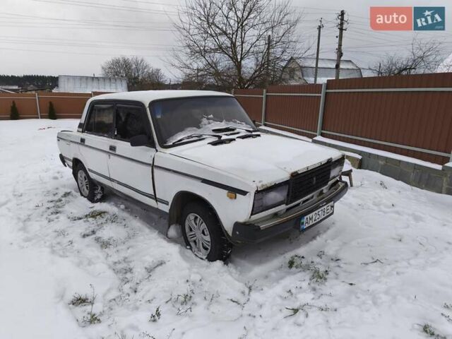 Білий ВАЗ 2107, об'ємом двигуна 1.6 л та пробігом 100 тис. км за 550 $, фото 1 на Automoto.ua