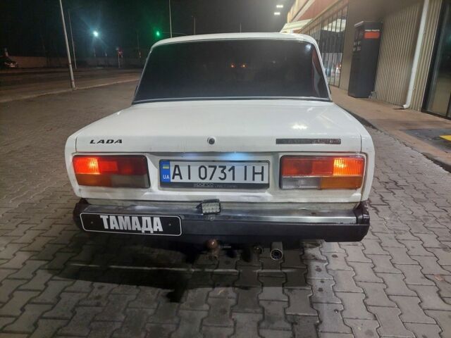 Белый ВАЗ 2107, объемом двигателя 1.5 л и пробегом 100 тыс. км за 427 $, фото 5 на Automoto.ua