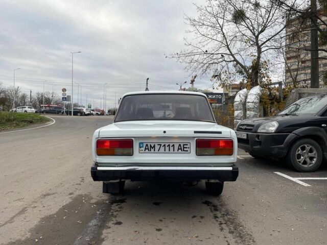 Белый ВАЗ 2107, объемом двигателя 1.5 л и пробегом 49 тыс. км за 669 $, фото 2 на Automoto.ua
