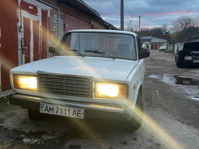 Белый ВАЗ 2107, объемом двигателя 1.5 л и пробегом 49 тыс. км за 669 $, фото 9 на Automoto.ua