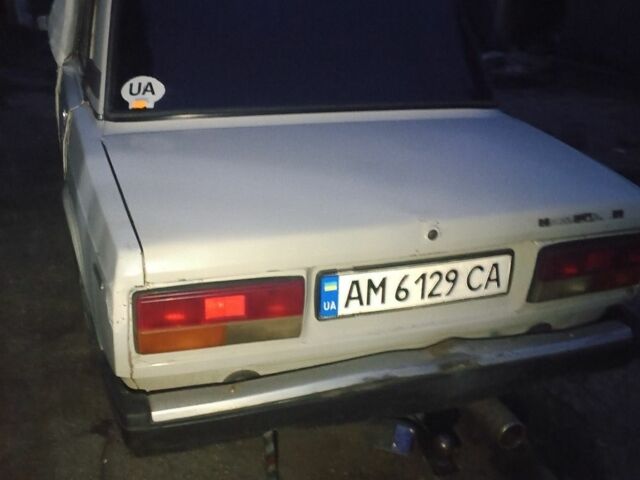 Белый ВАЗ 2107, объемом двигателя 1.5 л и пробегом 99 тыс. км за 672 $, фото 1 на Automoto.ua