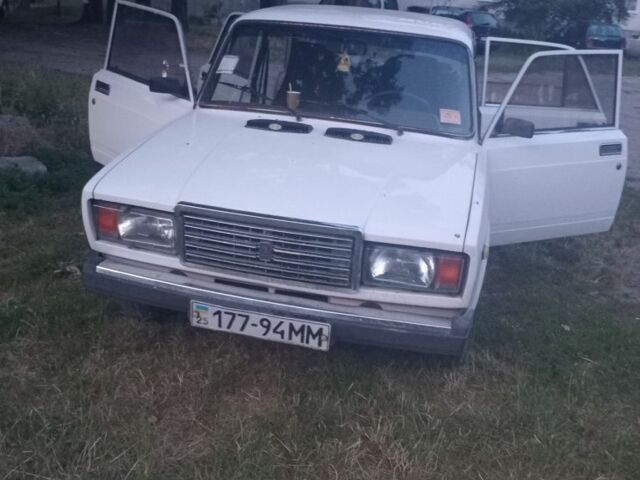 Белый ВАЗ 2107, объемом двигателя 0 л и пробегом 76 тыс. км за 900 $, фото 5 на Automoto.ua