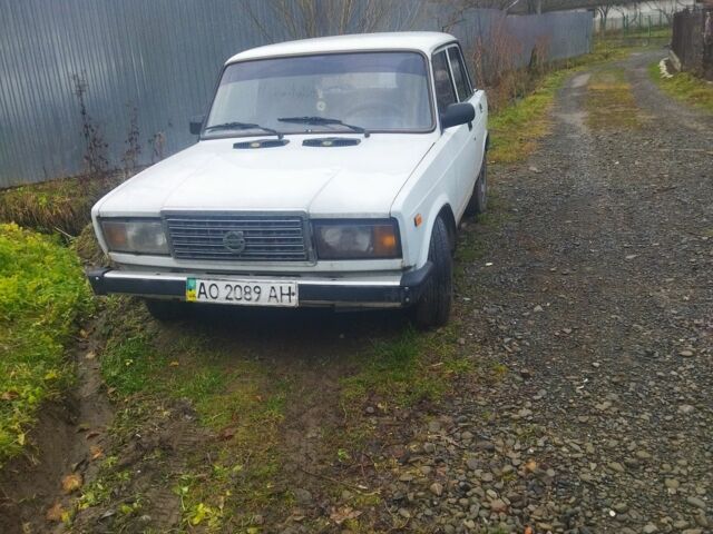 Белый ВАЗ 2107, объемом двигателя 1.6 л и пробегом 8 тыс. км за 474 $, фото 1 на Automoto.ua