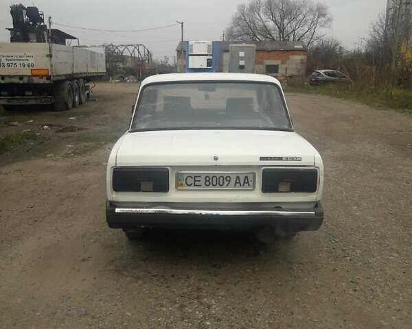 ВАЗ 2107 2004 в Черновцах на Automoto.ua Белый ВАЗ 2107, объемом двигателя 1.5 л и пробегом 30 тыс. км за 650 $, фото 1 на Automoto.ua