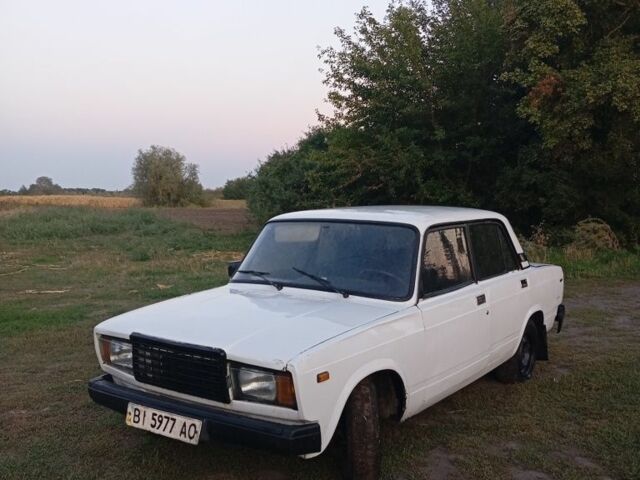 Білий ВАЗ 2107, об'ємом двигуна 1.5 л та пробігом 152 тис. км за 534 $, фото 3 на Automoto.ua