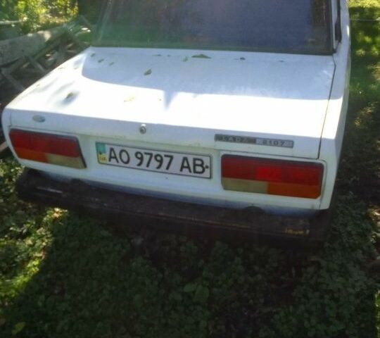 Белый ВАЗ 2107, объемом двигателя 0 л и пробегом 1 тыс. км за 550 $, фото 1 на Automoto.ua