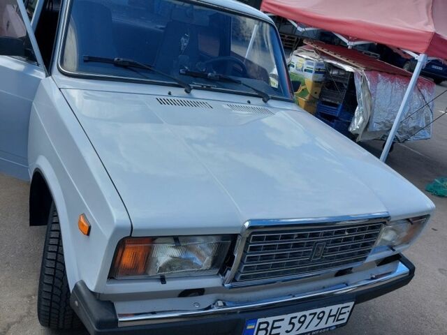 Белый ВАЗ 2107, объемом двигателя 1.6 л и пробегом 84 тыс. км за 2500 $, фото 1 на Automoto.ua