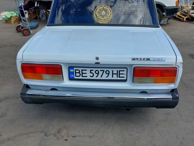 Белый ВАЗ 2107, объемом двигателя 1.6 л и пробегом 84 тыс. км за 2500 $, фото 7 на Automoto.ua