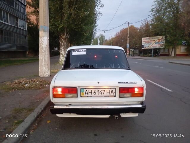 Белый ВАЗ 2107, объемом двигателя 6 л и пробегом 6 тыс. км за 607 $, фото 6 на Automoto.ua