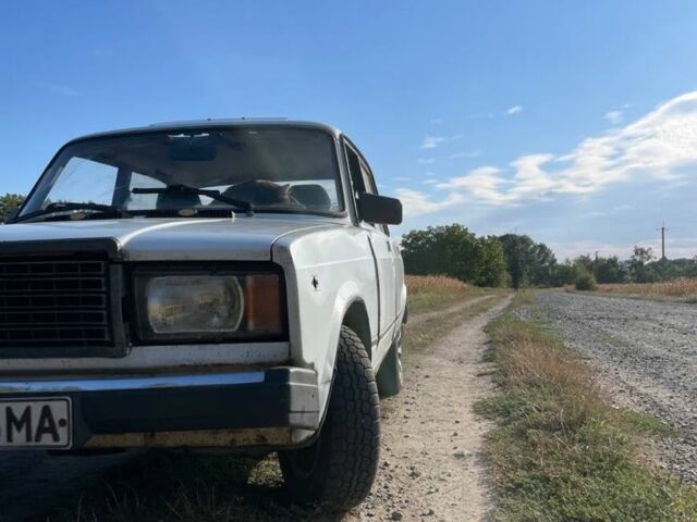 Белый ВАЗ 2107, объемом двигателя 1.3 л и пробегом 3 тыс. км за 316 $, фото 1 на Automoto.ua