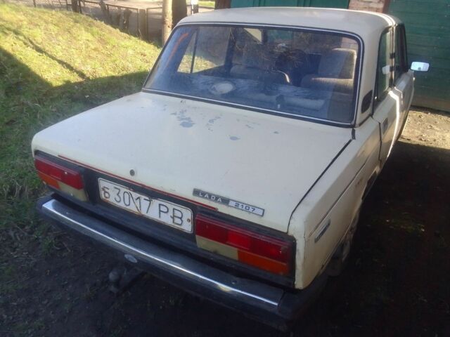 Бежевий ВАЗ 2107, об'ємом двигуна 1 л та пробігом 50 тис. км за 310 $, фото 1 на Automoto.ua