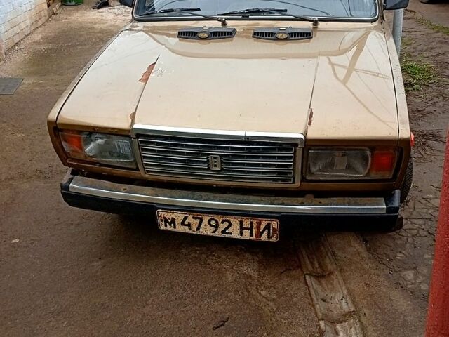 Бежевий ВАЗ 2107, об'ємом двигуна 1.6 л та пробігом 0 тис. км за 590 $, фото 1 на Automoto.ua