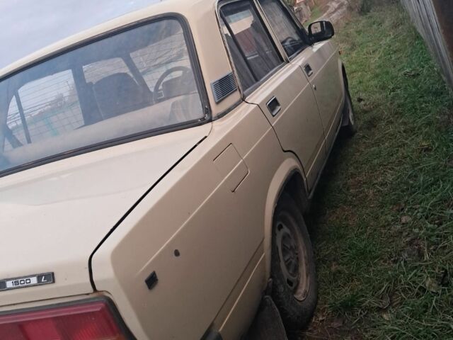 ВАЗ 2107 1984 в Прилуках на Automoto.ua Бежевый ВАЗ 2107, объемом двигателя 1.5 л и пробегом 120 тыс. км за 800 $, фото 3 на Automoto.ua