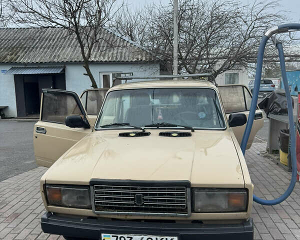Бежевий ВАЗ 2107, об'ємом двигуна 1.5 л та пробігом 162 тис. км за 896 $, фото 2 на Automoto.ua