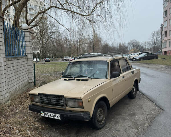 Бежевий ВАЗ 2107, об'ємом двигуна 1.5 л та пробігом 162 тис. км за 896 $, фото 3 на Automoto.ua
