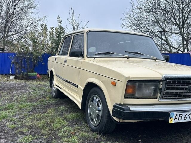 Бежевый ВАЗ 2107, объемом двигателя 1.5 л и пробегом 400 тыс. км за 709 $, фото 1 на Automoto.ua