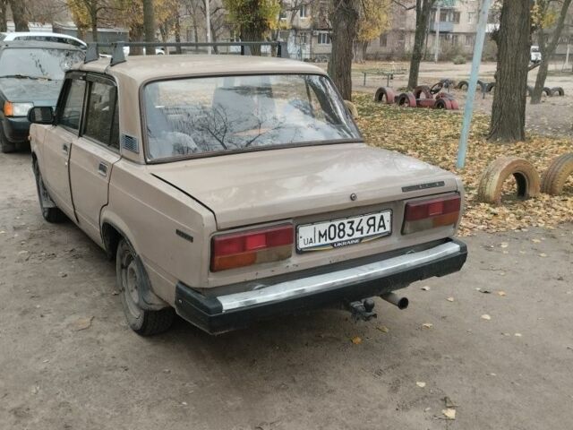 Бежевый ВАЗ 2107, объемом двигателя 0 л и пробегом 625 тыс. км за 475 $, фото 2 на Automoto.ua