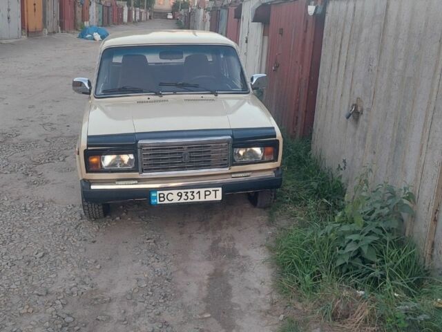 Бежевый ВАЗ 2107, объемом двигателя 1.3 л и пробегом 900 тыс. км за 1050 $, фото 7 на Automoto.ua