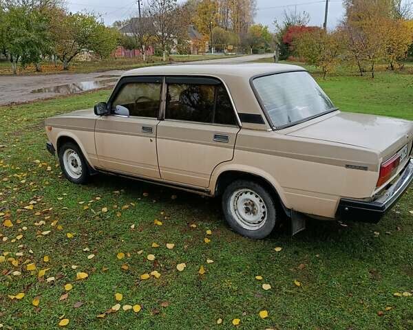 Бежевий ВАЗ 2107, об'ємом двигуна 1.45 л та пробігом 95 тис. км за 850 $, фото 3 на Automoto.ua