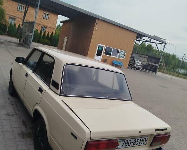 Бежевый ВАЗ 2107, объемом двигателя 1.3 л и пробегом 90 тыс. км за 800 $, фото 4 на Automoto.ua