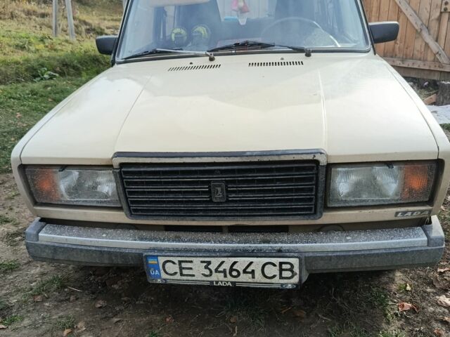 Бежевый ВАЗ 2107, объемом двигателя 1.6 л и пробегом 222 тыс. км за 900 $, фото 1 на Automoto.ua