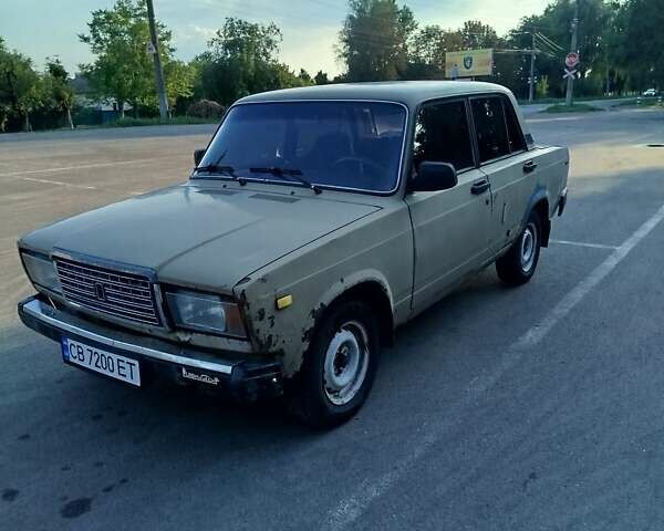 Бежевый ВАЗ 2107, объемом двигателя 1.45 л и пробегом 94 тыс. км за 1050 $, фото 6 на Automoto.ua