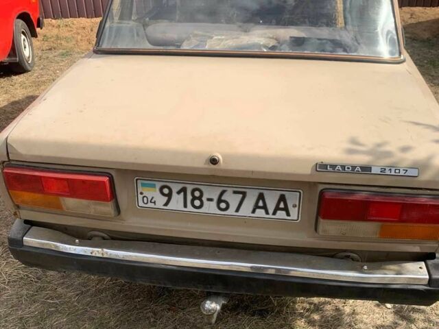 Бежевий ВАЗ 2107, об'ємом двигуна 0 л та пробігом 250 тис. км за 607 $, фото 5 на Automoto.ua