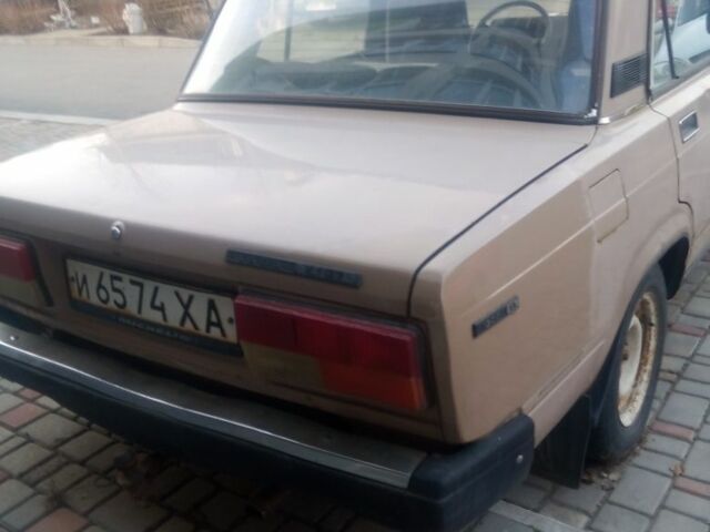 Бежевый ВАЗ 2107, объемом двигателя 1.3 л и пробегом 89 тыс. км за 664 $, фото 3 на Automoto.ua