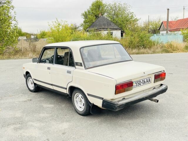 Бежевый ВАЗ 2107, объемом двигателя 1.3 л и пробегом 130 тыс. км за 600 $, фото 4 на Automoto.ua