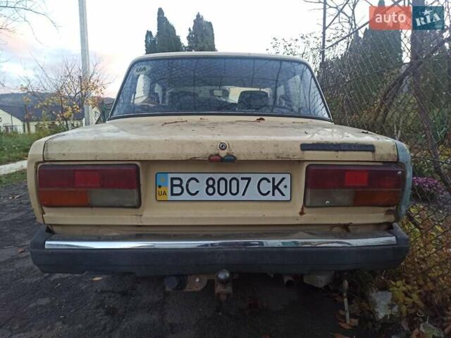 Бежевый ВАЗ 2107, объемом двигателя 1.3 л и пробегом 90 тыс. км за 550 $, фото 9 на Automoto.ua