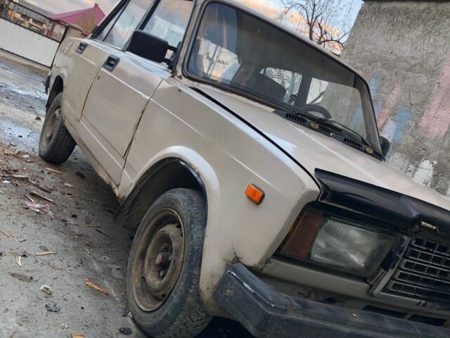 Бежевый ВАЗ 2107, объемом двигателя 1.3 л и пробегом 50 тыс. км за 358 $, фото 5 на Automoto.ua