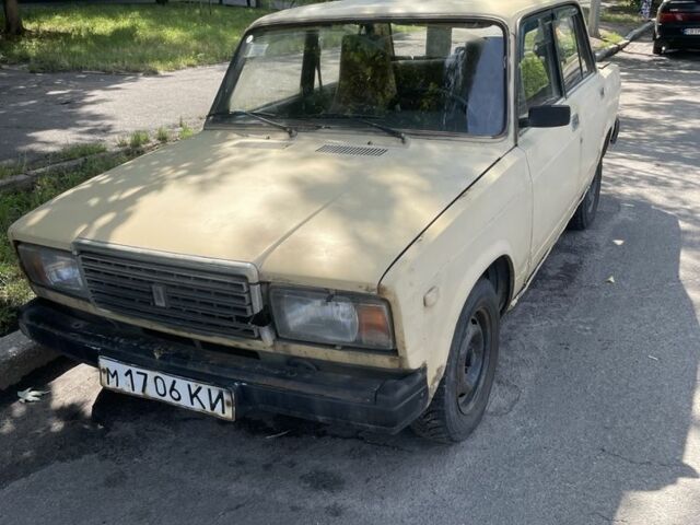 Бежевий ВАЗ 2107, об'ємом двигуна 1.3 л та пробігом 50 тис. км за 286 $, фото 1 на Automoto.ua