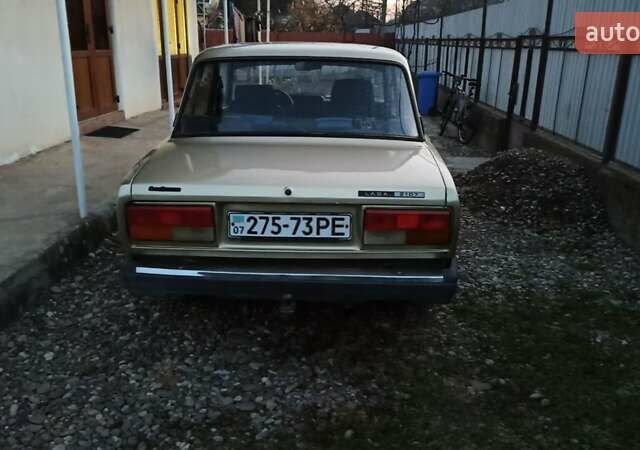 Бежевый ВАЗ 2107, объемом двигателя 1.5 л и пробегом 150 тыс. км за 800 $, фото 3 на Automoto.ua