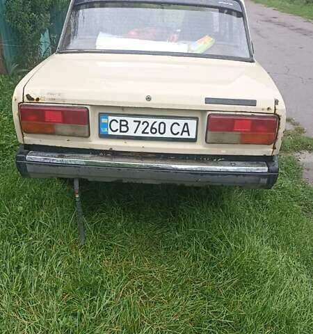 Бежевий ВАЗ 2107, об'ємом двигуна 1.5 л та пробігом 83 тис. км за 600 $, фото 1 на Automoto.ua