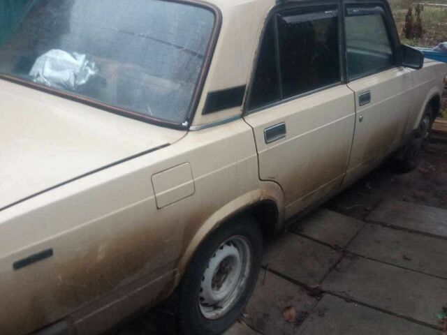 Бежевий ВАЗ 2107, об'ємом двигуна 1.2 л та пробігом 84 тис. км за 594 $, фото 1 на Automoto.ua
