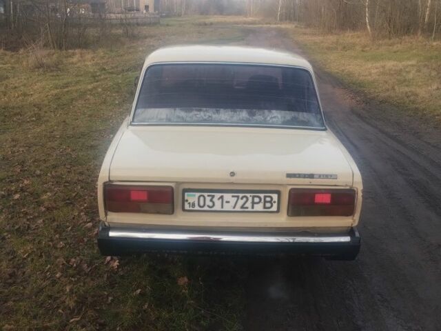 Бежевий ВАЗ 2107, об'ємом двигуна 1.5 л та пробігом 86 тис. км за 670 $, фото 3 на Automoto.ua