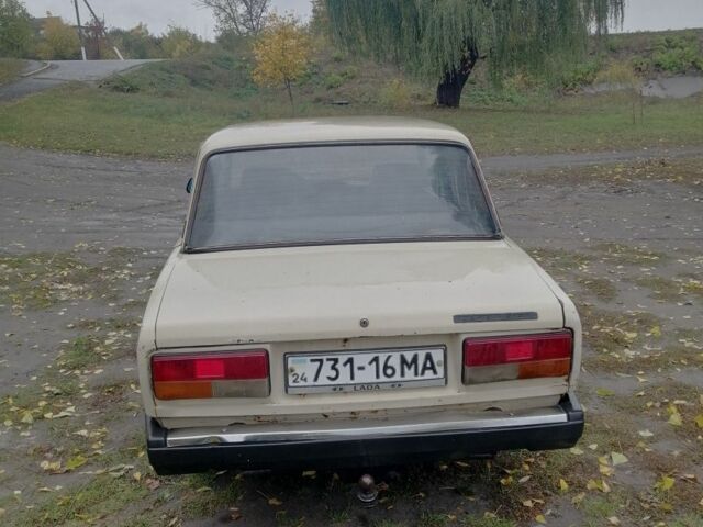 Бежевый ВАЗ 2107, объемом двигателя 1 л и пробегом 1 тыс. км за 450 $, фото 3 на Automoto.ua