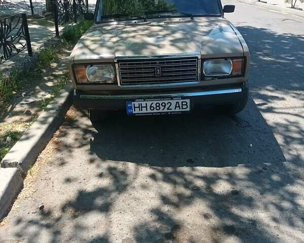 Бежевый ВАЗ 2107, объемом двигателя 1.45 л и пробегом 45 тыс. км за 1300 $, фото 2 на Automoto.ua