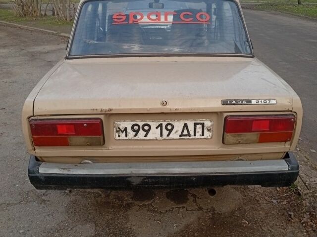 Бежевий ВАЗ 2107, об'ємом двигуна 1.5 л та пробігом 35 тис. км за 440 $, фото 1 на Automoto.ua