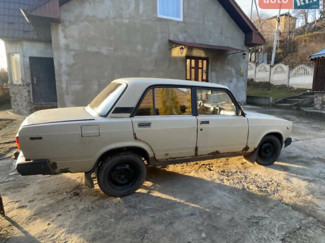 Бежевый ВАЗ 2107, объемом двигателя 1.5 л и пробегом 150 тыс. км за 400 $, фото 1 на Automoto.ua