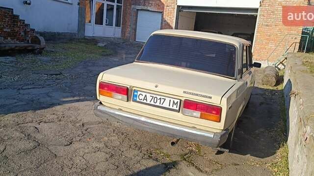 Бежевый ВАЗ 2107, объемом двигателя 1.6 л и пробегом 85 тыс. км за 1600 $, фото 1 на Automoto.ua